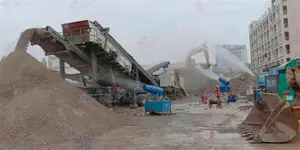The Nile Mobile Screening Plant for Rock Crushing
