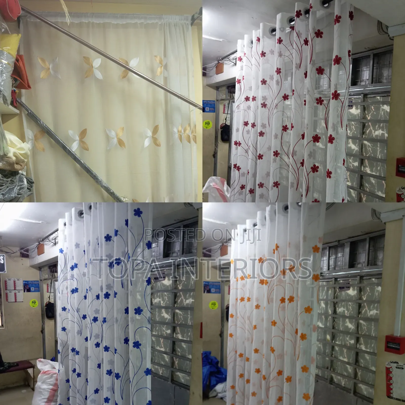Window Net Sheer Curtains for House Decor