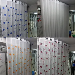 Machine Washable White Sheer Curtains for House Windows
