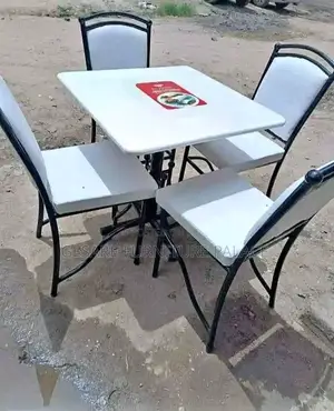 Restaurant Table With 4 Chairs
