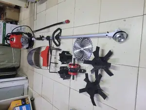 4in1 Brush Cutter With Weeder and Tiller