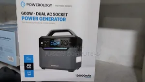 Powerology Dual Socket 120000mah, 600W Output.