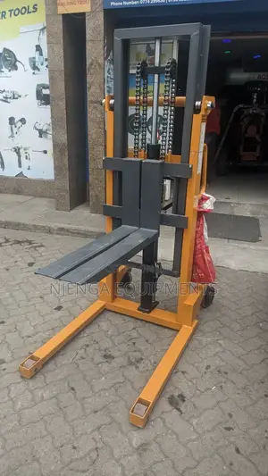 Hand Pallet Stacker DOUBLE MAST