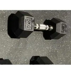 Hexagonal Dumbell ,Single Handed °°^^5kgs