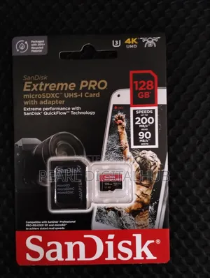 Extreme Pro Micro Sd 128gb Memory Card 90/ 200 MBS