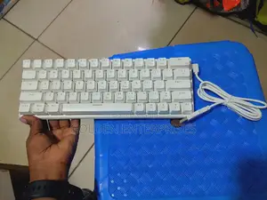 White 63key RGB Gaming Keyboard