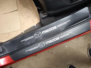 CX5 Car Fitted With Door Steeping Branded Stickers 4pc