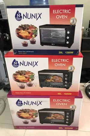 Nunix 40ltrs Electric Oven Microwave With Rotisserie