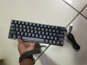 Black Mk60 60% Mechanical Keyboard