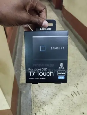 Samsung T7 //Touch Portable External SSD 1TB# Fingerprint