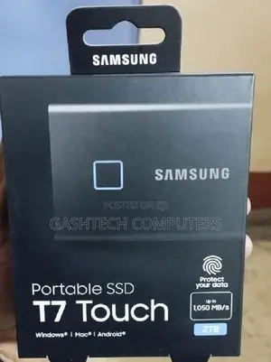 Samsung T7 Touch Portable External SSD 2TB $Fingerprint