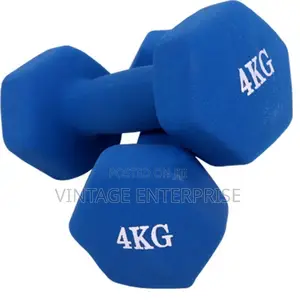 Single Hand , Neoprene Dumbbells,4kgs