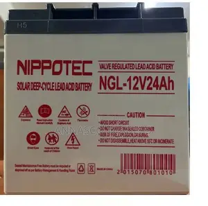 Nippotec 24ah Solar Battery Deep Cycle