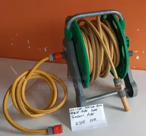 Hose Pipe - 2 In1 Hose Reel With 25m Garden Pipe Ex-Uk