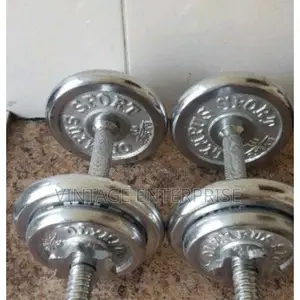 *15kg of Chrome Dumbbells '' (Carton Package) 