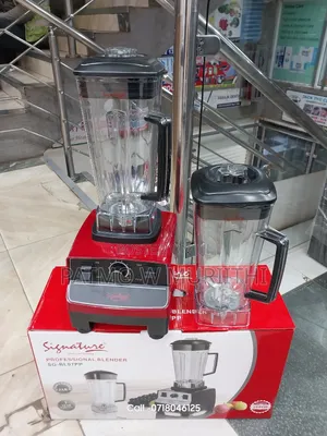 Signature Commercial Blender 2000W 2L With 2 Jugs