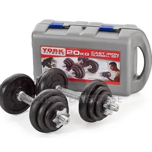 20kgs of Chrome Dumbbell (With Casing) °
