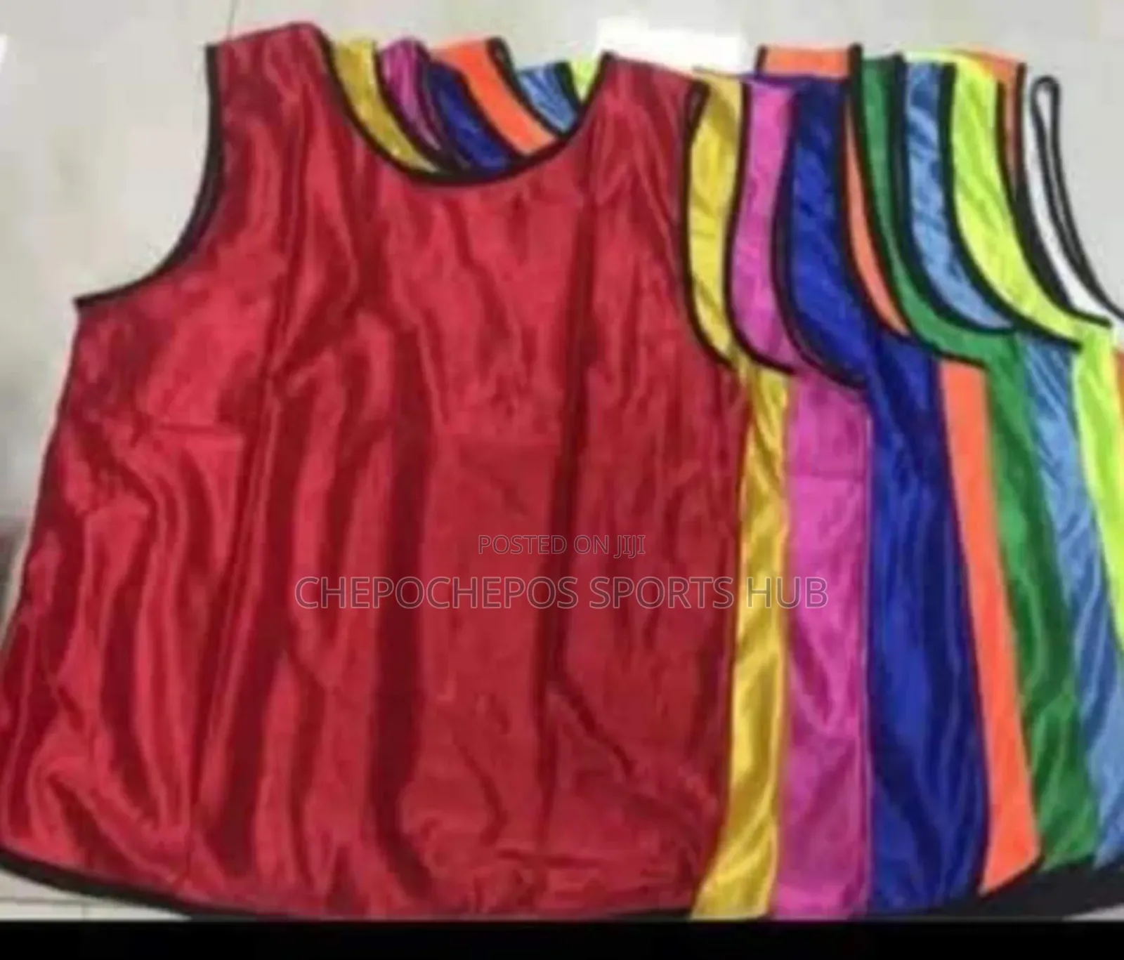 Multi Coloured Football Training Bibs
