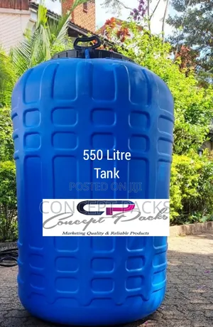 550 Litres Blue Double Layered Water Tank