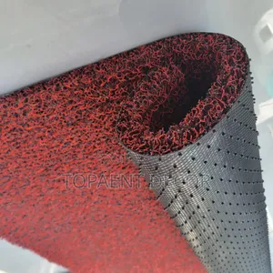 Maroon Spaghetti PVC Antislip Mats