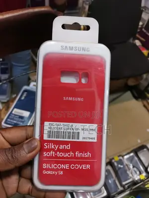 Red Case Compatible With Samsung Galaxy S8 | Premium TPU Sil