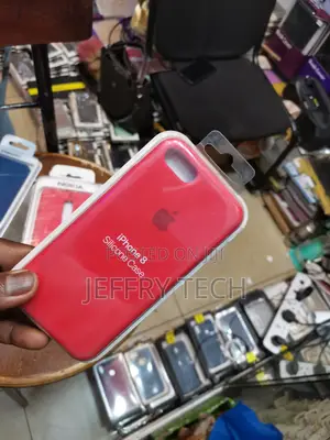 Silicone Protective Phone Case for iPhone 8 / 7 (Red