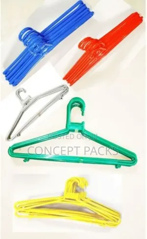 120 PCS Quality Strong Plastic Cloths Hangers