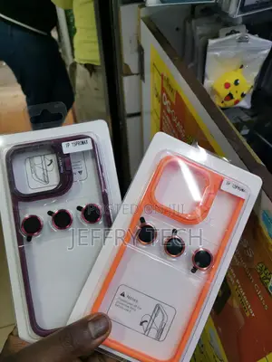 iPhone 15 Pro Max Luxury Camera Lens Protector Case With Met