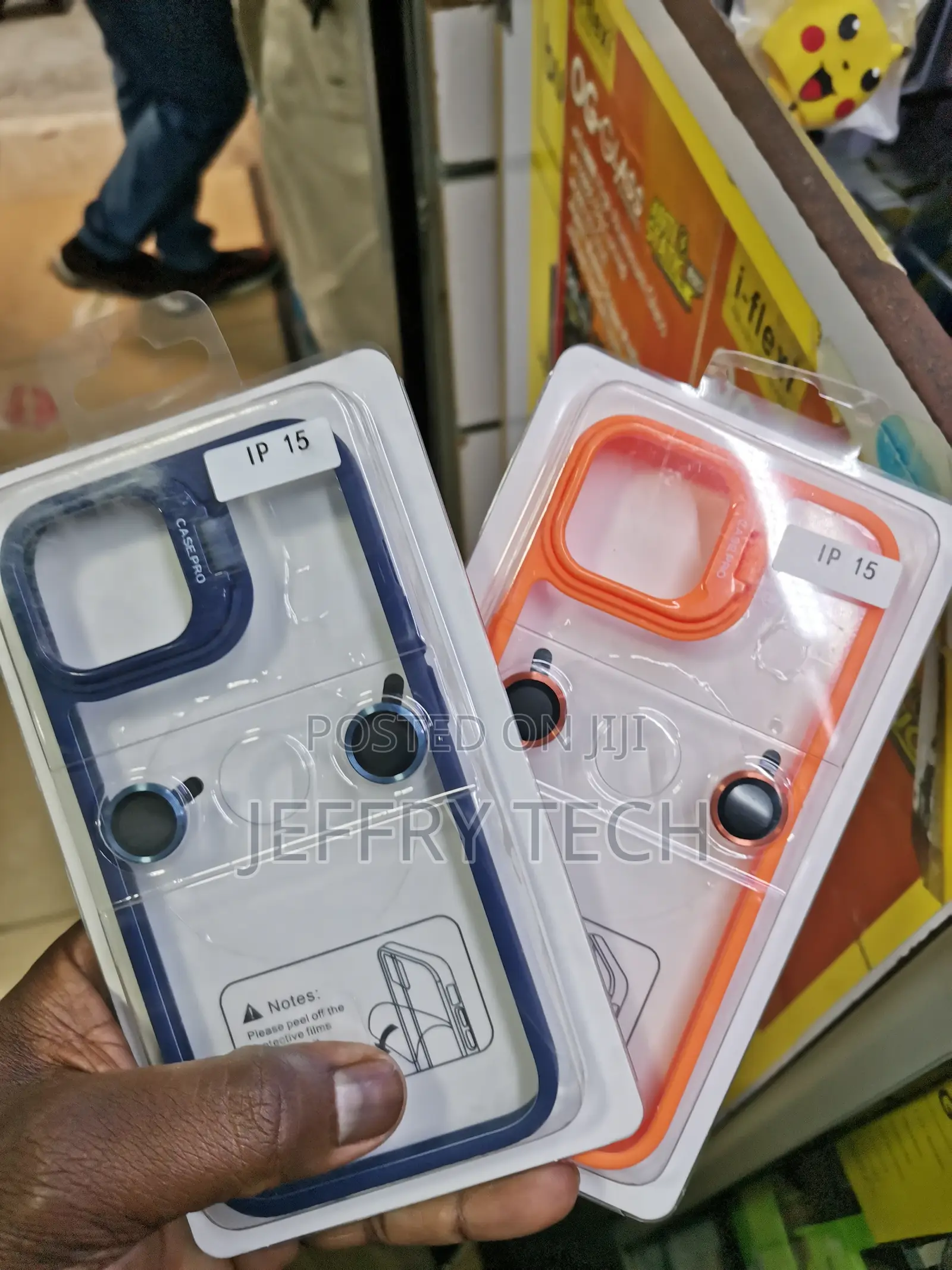 Apple iPhone 15 / 15 Plus Lens Flip Stand Holder Back Cover