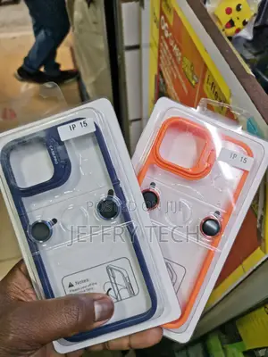 Apple iPhone 15 / 15 Plus Lens Flip Stand Holder Back Cover