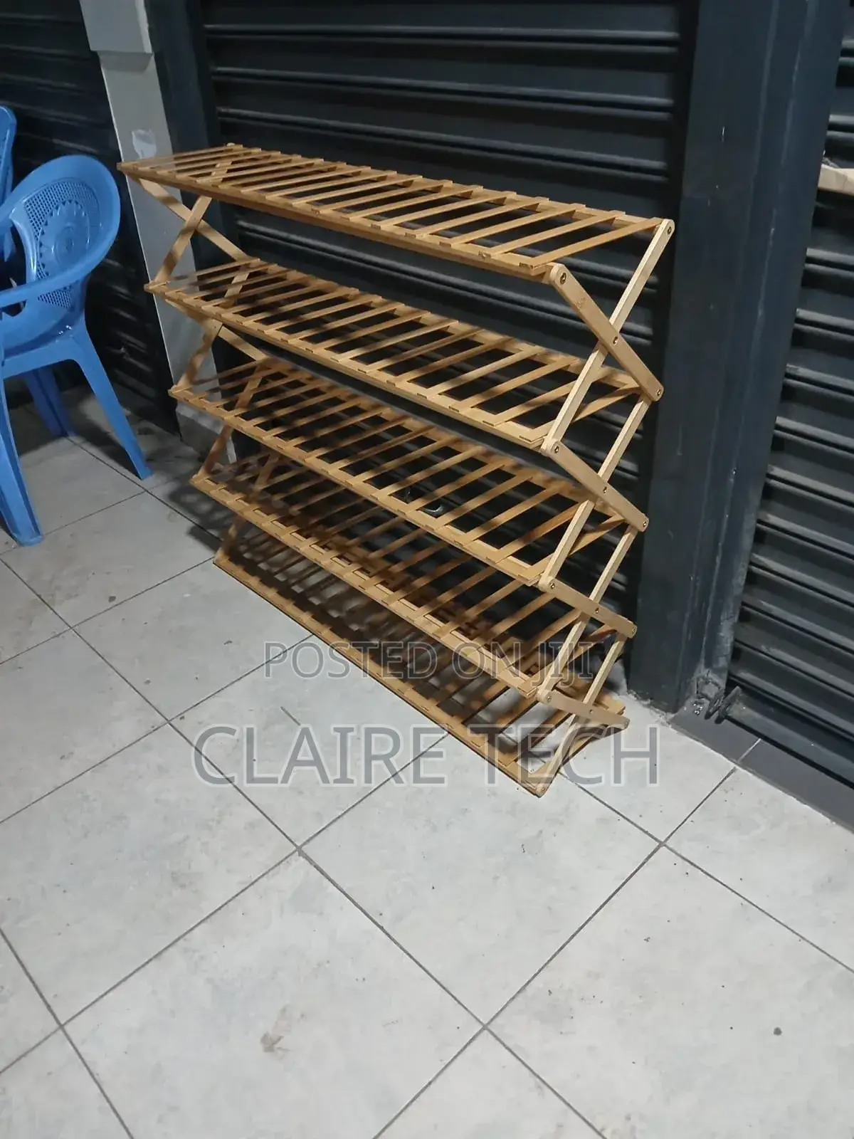 Wooden Shoe Rack
