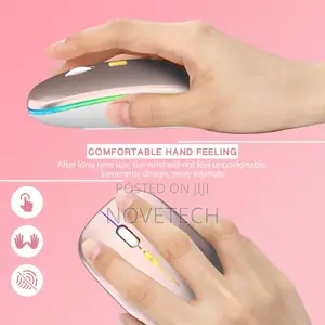 Laptop Wireless Mouse, Rechargeable Mouse