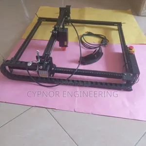 Laser Engraver Cuts Thick Wood