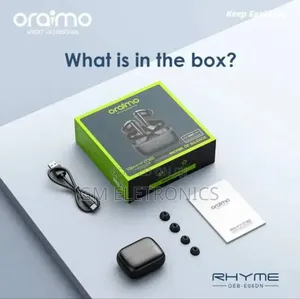 Oraimo Rhyme ANC True Wireless Earbuds.