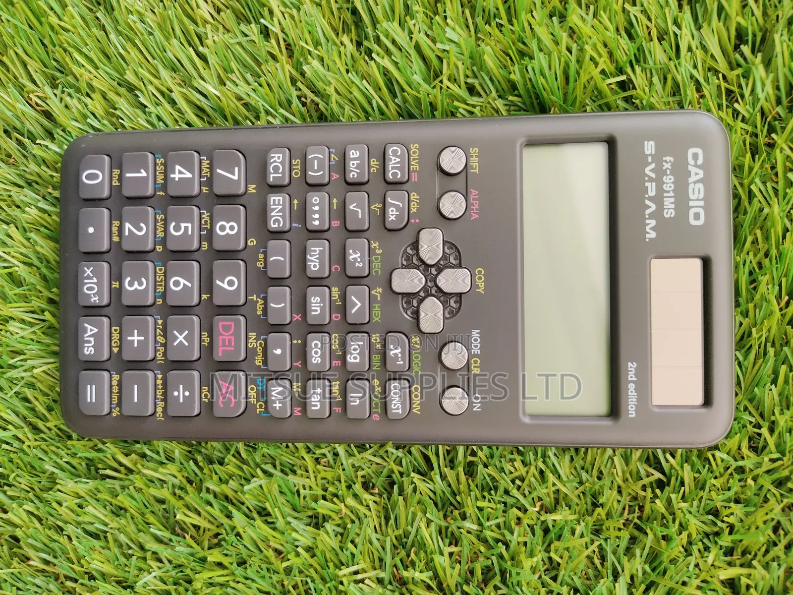 Casio Fx-991ms-2nd Edition W/2 Line Display 401 Functions