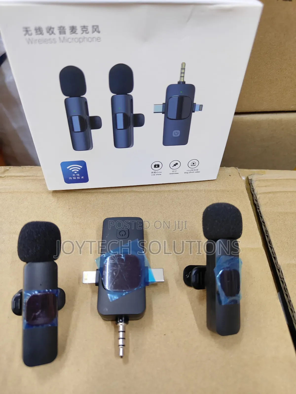 iPhone , Android Wireless Lavalier Microphone
