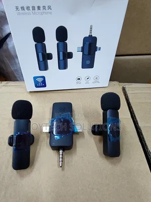 Improved Wireless Lapel Lavalier Collar Microphone.