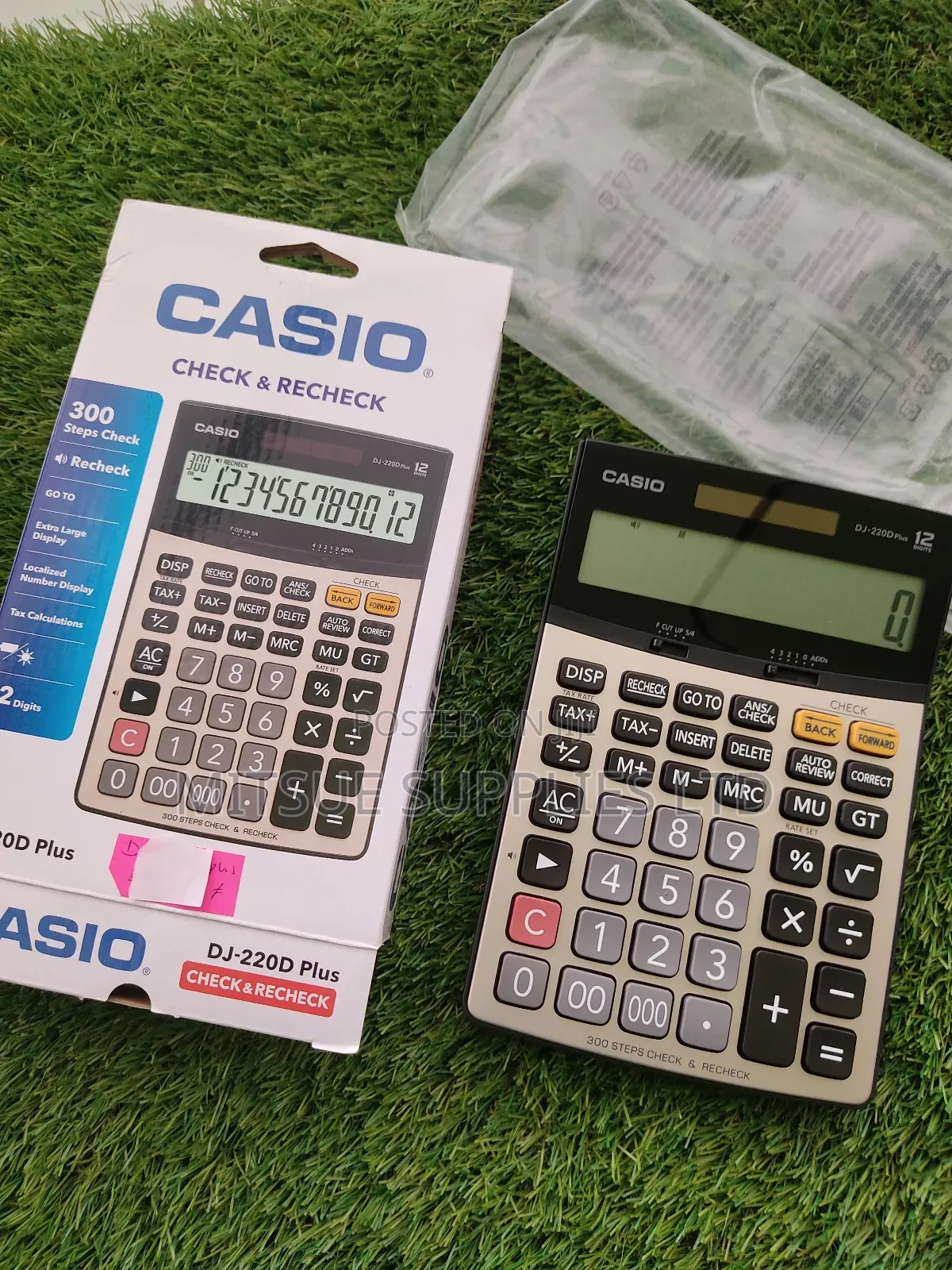 Casio Calculator DJ-220D Plus ( Check Recheck)