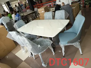 6 Seater Modern Dining Table Set