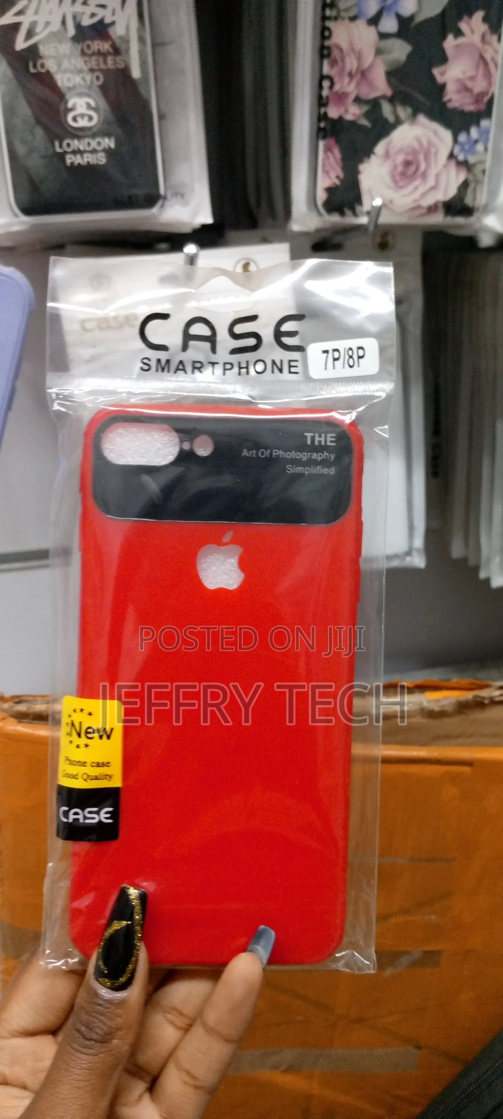 iPhone 7p/8p Red Case