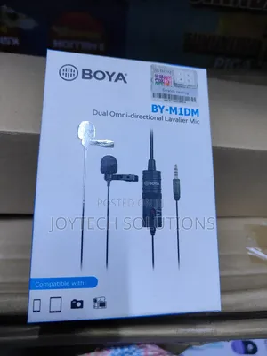 3.5mm Boya BY - M1DM Dual Omini- Directional Lavalier Mic