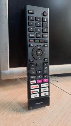 Hisense Remote Control With Google Assist Voice Button.