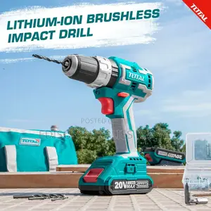 Cordless Drill Total 20v Battery Powerful Impact Drill 60n.M