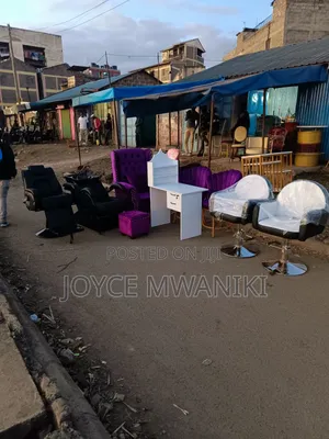 Kinyozi, Sink Chair, Pedicure, Manicure Set and Salon Seats.