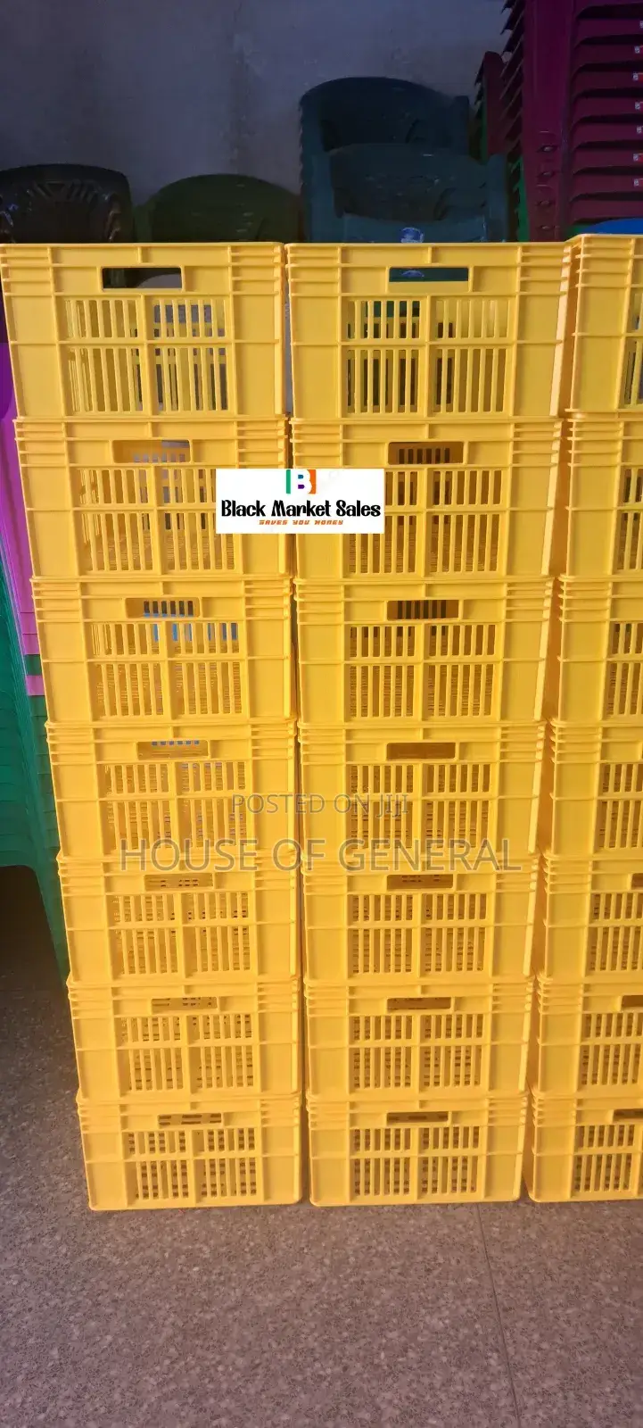 Heavy Duty Plastic Crates