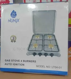 Nunix 4gas Auto Ignition Gas Stove 50*55