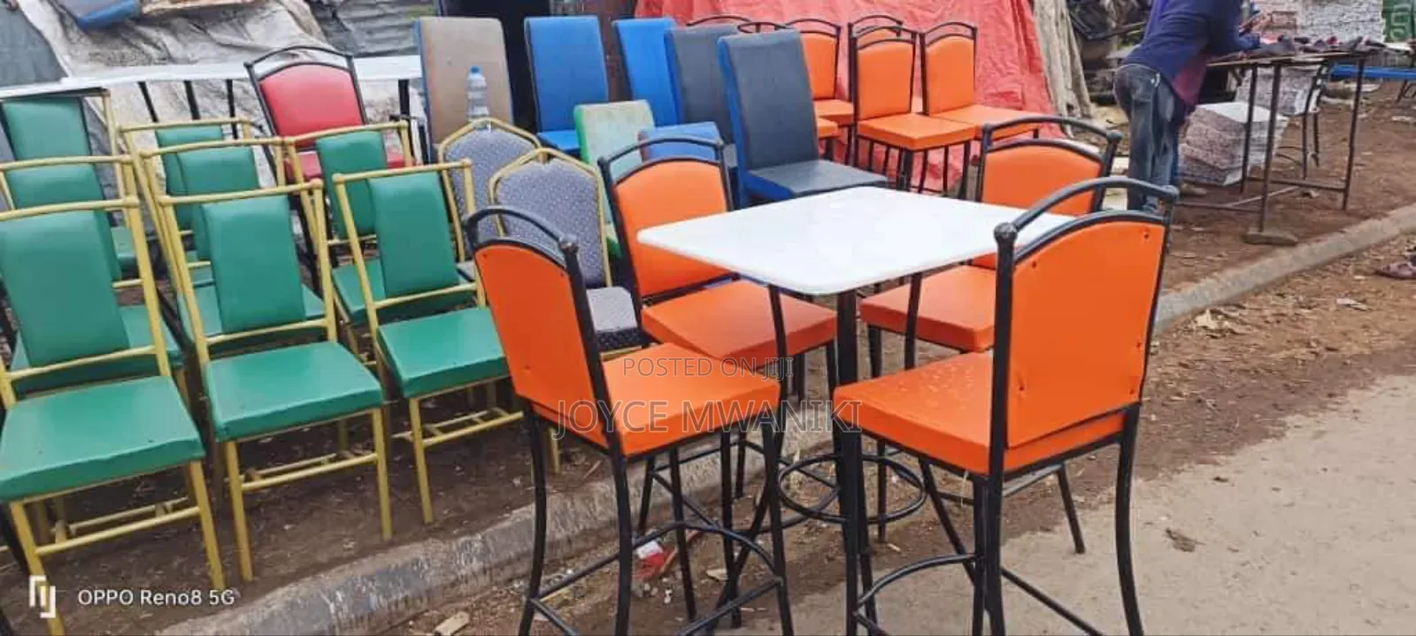 Resrestaurant Set, Orange Colour 