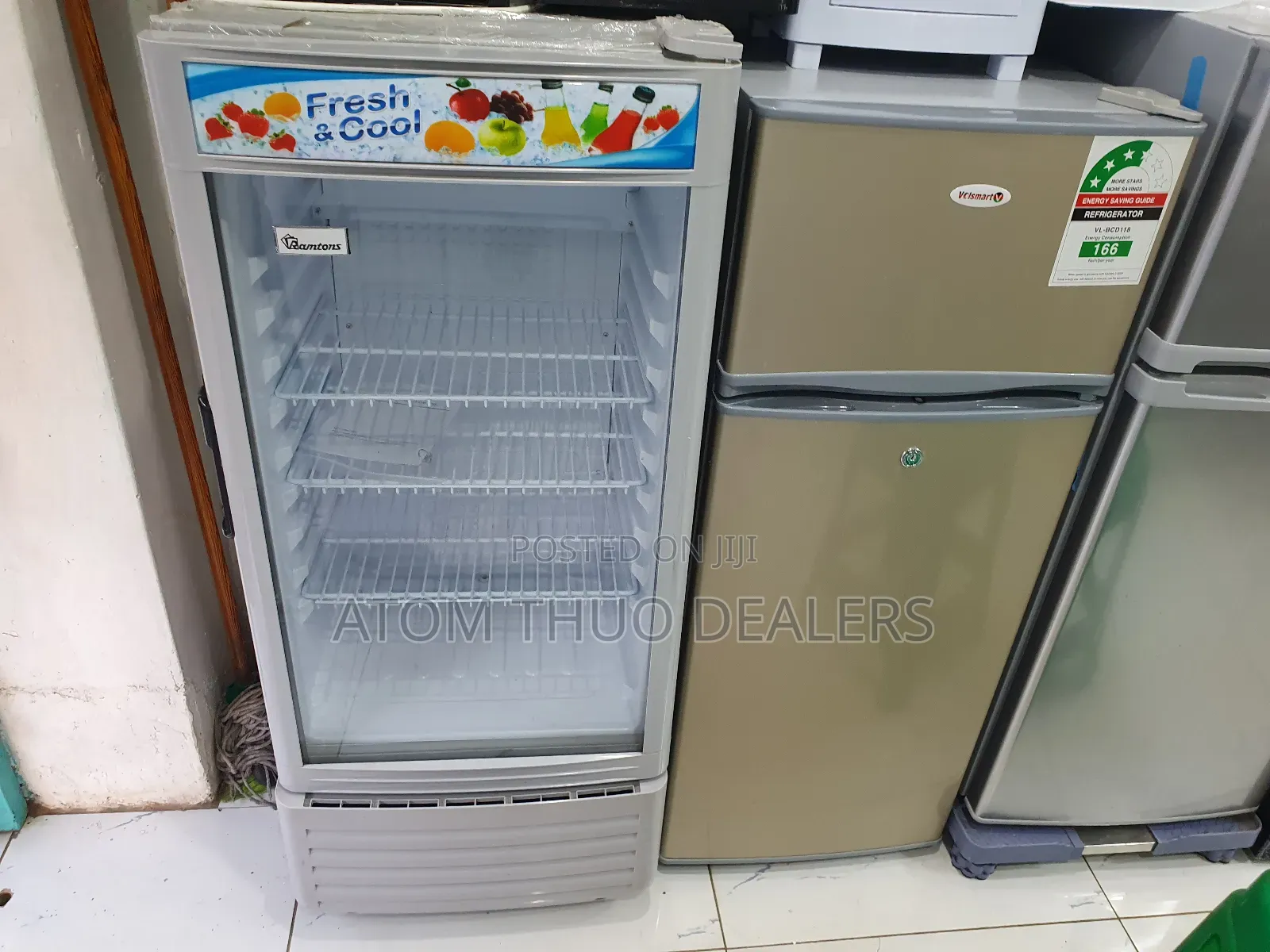 Ramtons Showcase 150lt Display Fridge Refrigerator