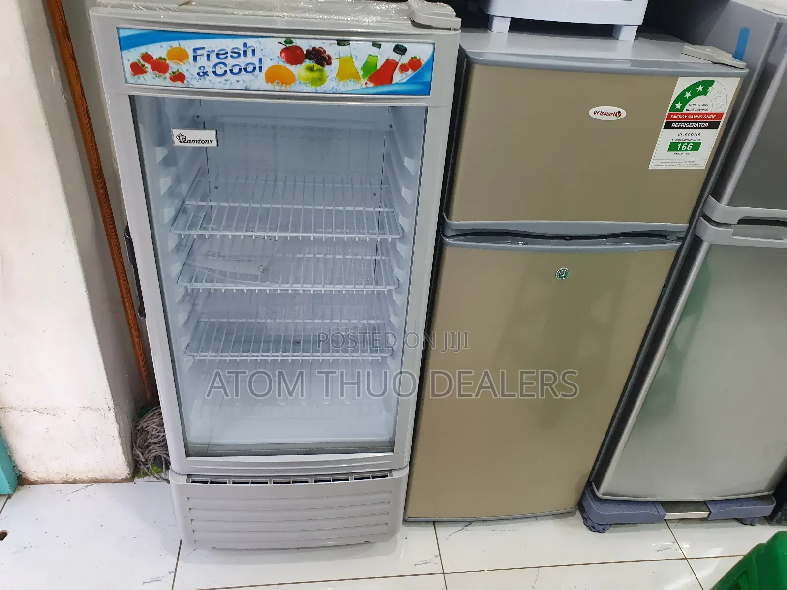 Ramtons Showcase 150lt Display Fridge Refrigerator