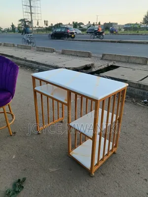 Marble Manicure Table 